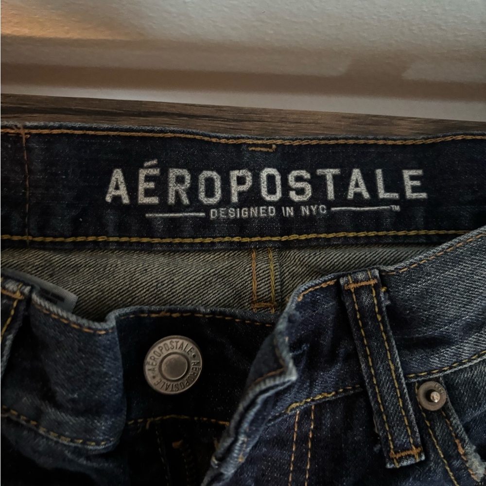 Aeropostale Kids Slim Bootcut Jeans - Picture 2 of 6